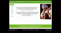 Desktop Screenshot of carlo-domeniconi.com